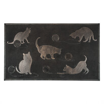 Venkovní rohožka Kočky, 45 x 75 cm