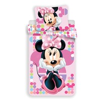 Lenjerie de pat pentru copii Minnie pink 03, 140 x 200 cm, 70 x 90 cm Lenjerie de pat pentru copii Minnie pink 03, 140 x 200 cm, 70 x 90 cm