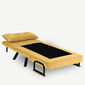 Fotoliu Sando Single Mustard