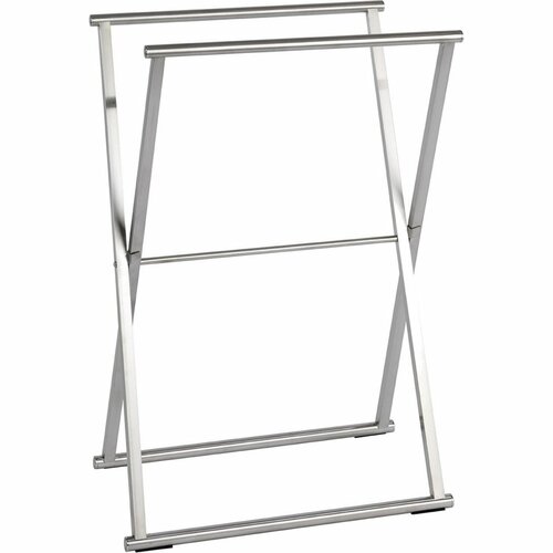 Wenko Suport pliabil pentru prosoape LAVA –argintiu