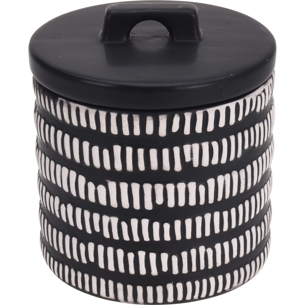 Koopman Dekorativní úložná dóza Africa jar, 12 x 11,5 cm