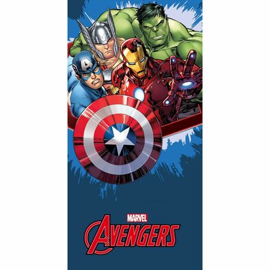 Brisača Avengers Blue, 70 x 140 cm