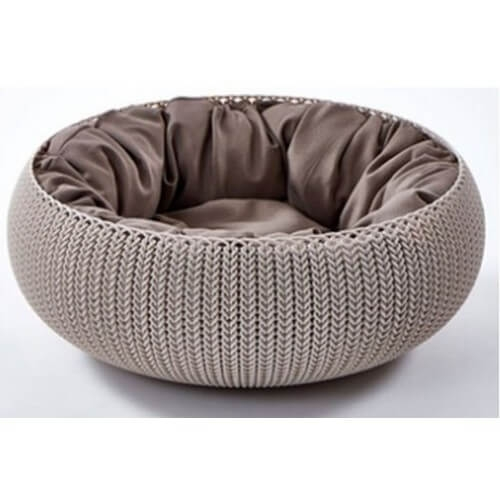 Curver Knit pelíšek, hnědá