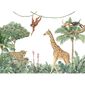 XXL Jungle White 360 x 254 cm , 4 părți