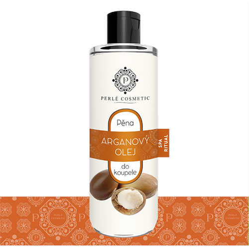 Perlé Cosmetic Pena do kúpeľa s arganovým olejom, 500 ml