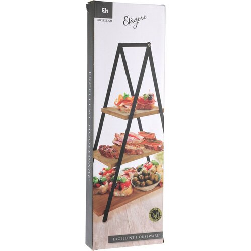 EH 3-nadstropni servirni stojalo ETAGERE, 38 x 15x 53 cm