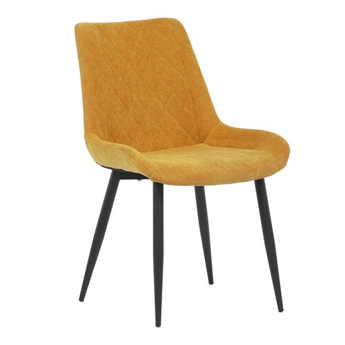 Set de scaune de sufragerie DCL-218 YEL2, 4 buc.