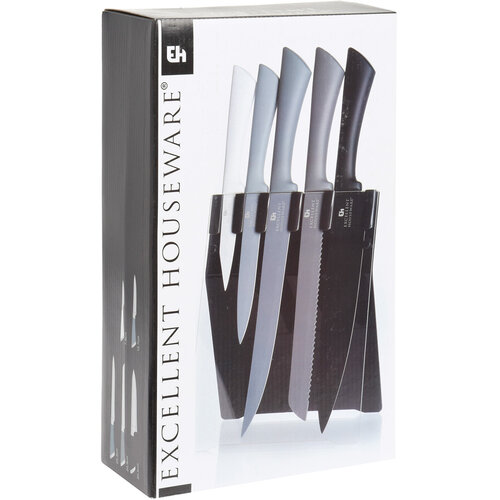 5-częściowy zestaw noży w stojaku