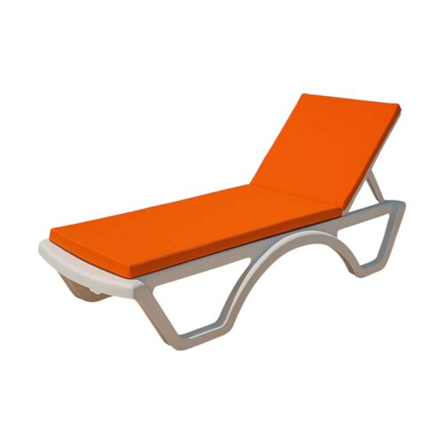 Zahradní lehátko Sunny, oranžová