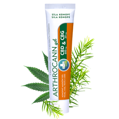 Annabis Arthrocann Gel für Gelenke, Muskeln,  Sehnen CBD+CBG 75 ml