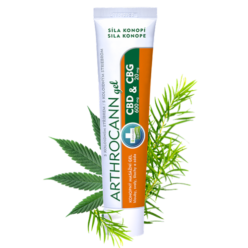 Annabis Arthrocann Gel für Gelenke, Muskeln,  Sehnen CBD+CBG 75 ml
