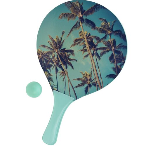 Set na plážový tenis Summer, modrá