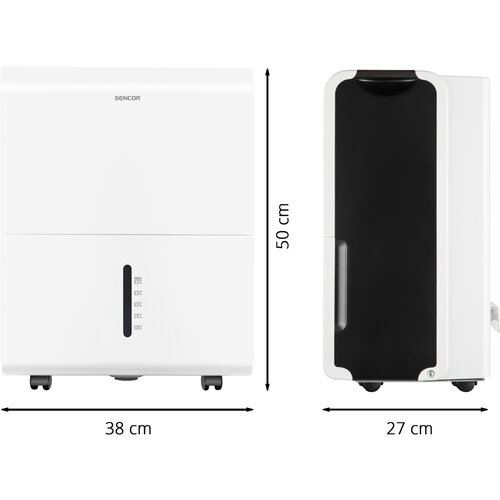 Sencor SDH 3020WH párátlanító, fehér színben