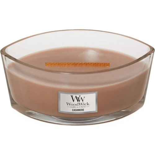 Woodwick Vonná svíčka loď Cashmere, 453 g