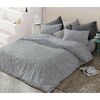 Lenjerie de pat din bumbac Grey orient, 140 x 200 cm, 70 x 90 cm