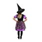 Rappa Costum pentru copii Vrăjitoare violet,mărimea 3.5 mm, w. M