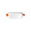 Panlux – oprawa LED do montażu pod sufitem Downlight Square 6 W, naturalna biel