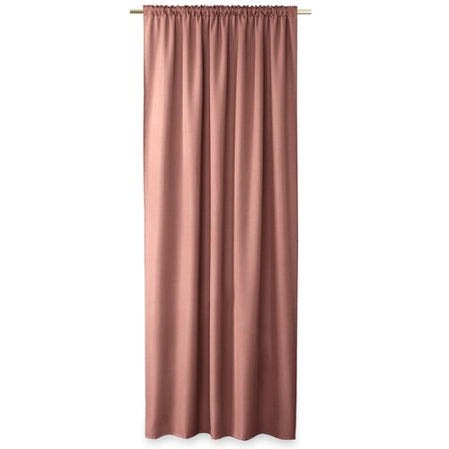 Restilo Oxford Pleat függöny, rózsaszín, 140 x 250 cm