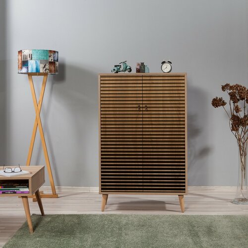 Mega Sonoma Oak Stripes I szekrény