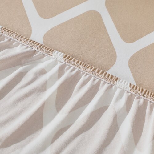 Husă elastică de canapea 4Home Sand, 190 - 230 cm