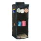 Organizator suspendat cu etajere Redcliffs 36 x 36x 85 cm, negru