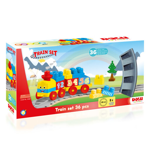 Mine Kindereisenbahnset, 36 Teile