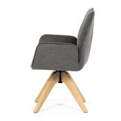 Scaun de sufragerie DCH-C2148 GREY2 cu materialimpermeabil