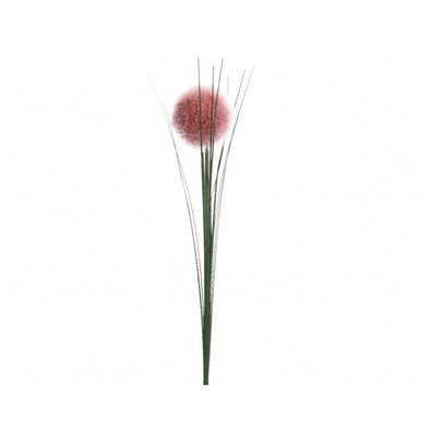 Sztuczny kwiat cebuli różowy, 66 cm