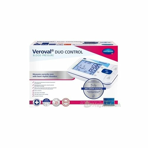 Hartmann Veroval Duo Control ciśnieniomierz cyfrowy, L 32–42 cm