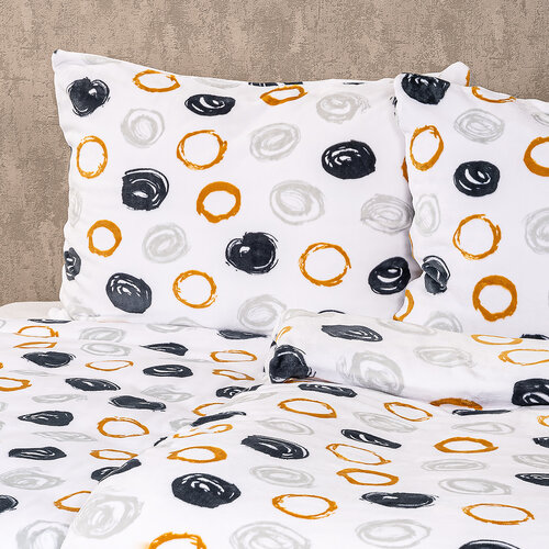 4Home Bettwäsche Dotty Mikroflanell, 160 x 200 cm, 70 x 80 cm