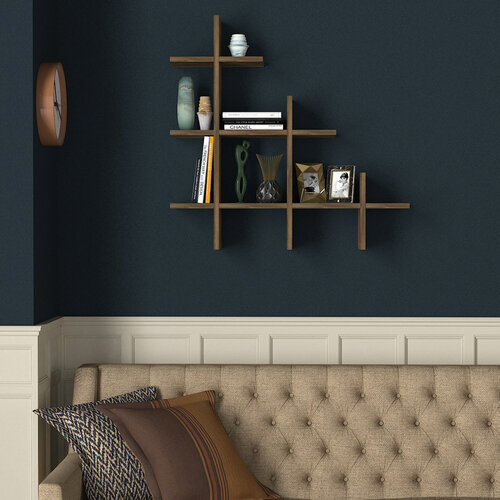 Wandregal Juke Walnut