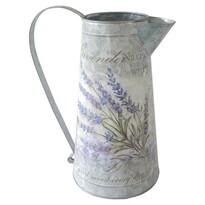 Plechová konvička Lavender, 15 x 27 cm Plechová konvička Lavender, 15 x 27 cm
