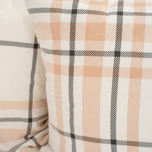 4Home Flanelové povlečení Elegant Plaid, 140 x 200 cm, 70 x 90 cm