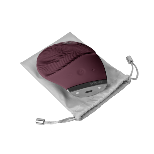 Perie de curățare a pielii Concept SK9101 SONIVIBE, burgundy