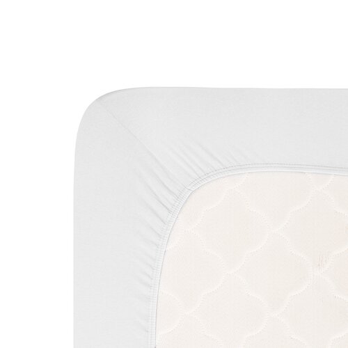 4Home jersey sheet Luxury alb , 180 x 200 cm