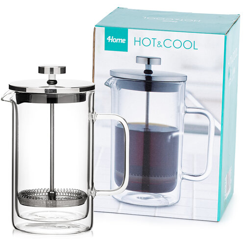 4Home French press termiczny Hot&Cool, 600 ml