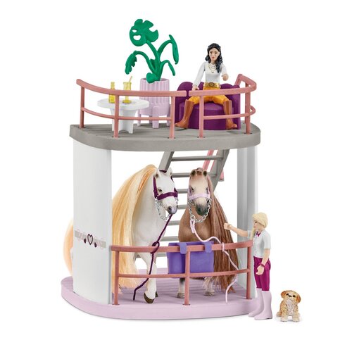 Schleich 42588 Salon de frumusețe pentru cai