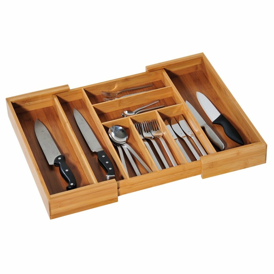 Kesper 58085 Tablă laterală variabilă bambus, pânăla 8 la greabăn