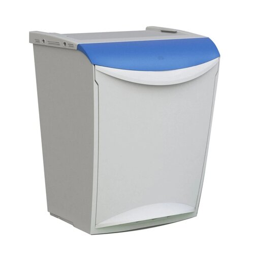 Denox Ekosystem Szelektív hulladékgyűjtő szemetes25 l, kék - papír