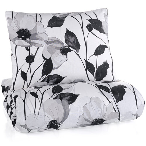 4Home Baumwollbettwäsche Renforcé Monochrome Bloom, 140 x 200 cm, 70 x 90 cm