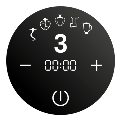 Concept RM7500 ELEMENT DIGI Black bolygóműves  konyhai robotgép 1200 W