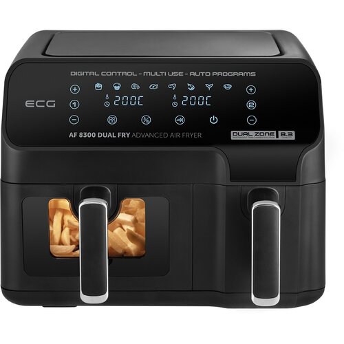 ECG AF 8300 vroča zračna friteza Dual Fry