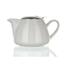 Ceainic cu capac și filtru Banquet Bonnet, alb