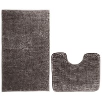 AmeliaHome Sada koupelnových předložek Bati hnědá, 2 ks 50 x 80 cm, 40 x 50 cm AmeliaHome Sada koupelnových předložek Bati hnědá, 2 ks 50 x 80 cm, 40 x 50 cm
