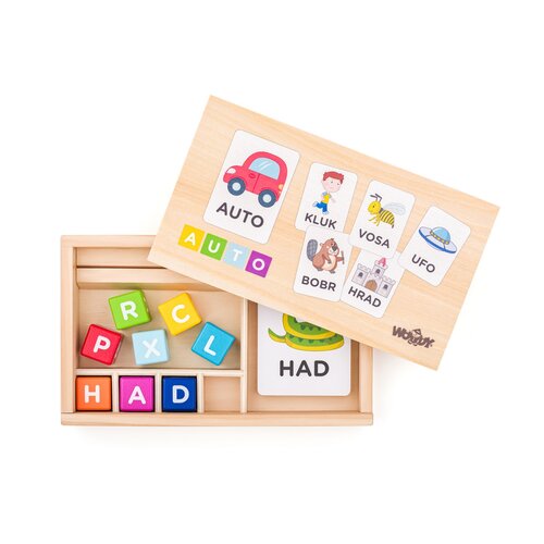 Woody Setze die Wörter zusammen