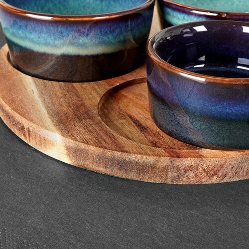 EH servirni set Torrente, 4 kos, modra, pr. 19,8cm