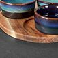 Set de servire EH Torrente, 4 buc , albastru, diam. 19,8 cm