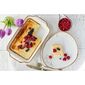 Mäser Set de 2 farfurii de copt Pintar Puncte maroalb 23 x 14,5 cm