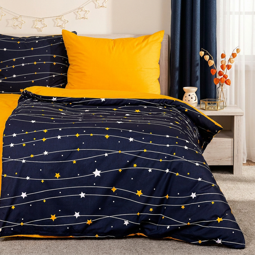 Lenjerie de pat din bumbac 4Home Night sky, 160 x 200 cm, 70 x 80 cm