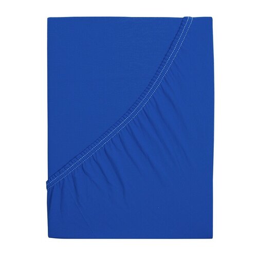 Cearșaf de pat 4Home jersey Ideal royal blue , 200 x 200 cm